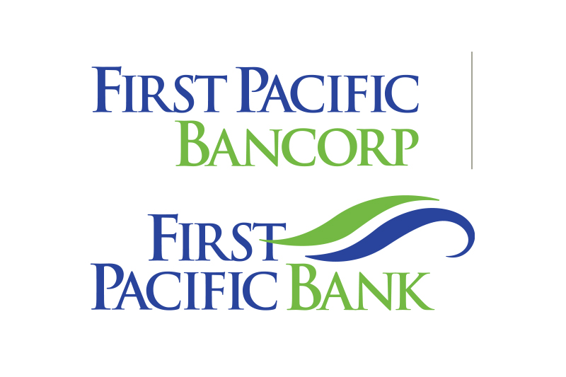 The logo for First Pacific Bancorp and First Pacific Bank