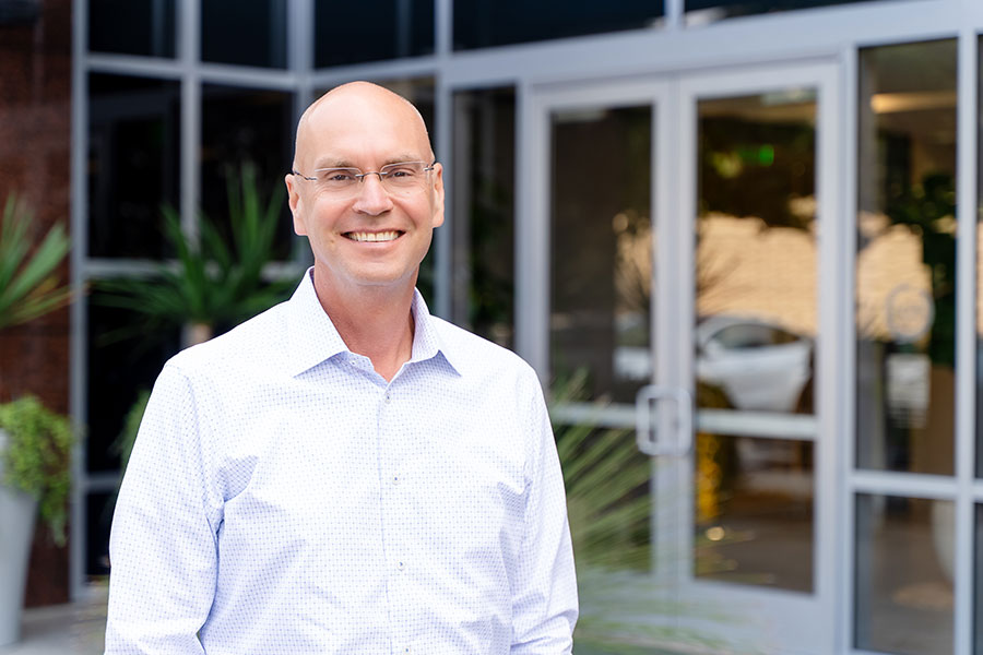 Nathan Rogge, President and CEO of First Pacific Bank